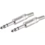 SHIVERPEAKS BS50200-2 roestvrijstalen ringkabelschoen 6,3 mm, crimp, 0,5–1,5 mm²