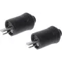 SHIVERPEAKS BS54030-SET hefboomklemmen verbinder-set, 25-delig, 2/3/5-polig, 0,14-4,0 mm², 400 V, 32 A, zwart