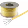 SHIVERPEAKS BS75500-A+-100SSP Cat.7a S/FTP-netwerkkabel, 100 m, geel