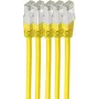 Shiverpeaks BS75711-HY-SET5 Cat6 S/FTP patchkabel, 1 m, geel, LSZH, 5-pack