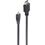 shiverpeaks BS77470-0.5-3 High-Speed HDMI-kabel met Ethernet - type A naar Micro HDMI (type D), 0,5 m, zwart