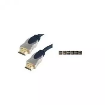 ShiverPeaks exertis Connect Professional HDMI-kabel 20 m - HDMI Type-A stekker naar HDMI Type-A stekker, drievoudig afgeschermd, 4K@60Hz, zwart 77478-20SPP