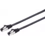 SHIVERPEAKS S-Conn Cat8.1 U/FTP netwerkkabel, 0,25 m, zwart 08-43005