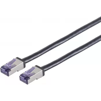 SHIVERPEAKS S/CONN maximum connectivity Cat.6A Flex S/FTP patchkabel, 10 m, zwart (08-28075)