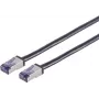 SHIVERPEAKS S/CONN maximum connectivity Cat. 6A Flex S/FTP patchkabel, 15 m, zwart 08-28085