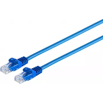 S/CONN maximum connectivity RJ45 patchkabel U/UTP met Cat.7 ruwe kabel, 1,5 m, blauw (08-35151)