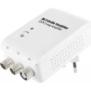 SHIVERPEAKS S/CONN Maximum Connectivity dual-antenneversterker, 20 dB, IEC (15-15002)