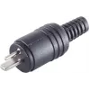 SHIVERPEAKS S/CONN maximum connectivity schroef-banaanstekker, 4 mm, 24k vergulde contacten, 6 mm², volledig geïsoleerd, 1 stk. (54030-)