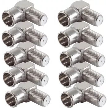 SHIVERPEAKS SAT-verbindingskabel 3,75 m F-stekker naar IEC coax 75 Ohm wit (80094-96-CP)