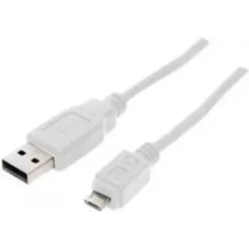 SHIVERPEAKS USB-A-naar-Micro-USB-B-kabel, 1 m, USB 2.0, zwart