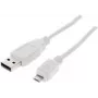 SHIVERPEAKS USB-A-naar-Micro-USB-B-kabel, 1 m, USB 2.0, zwart