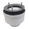 Douchebakafvoer draaibaar chroom 90mm