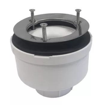 Douchebakafvoer draaibaar chroom 90mm