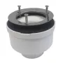 Douchebakafvoer draaibaar chroom 90mm
