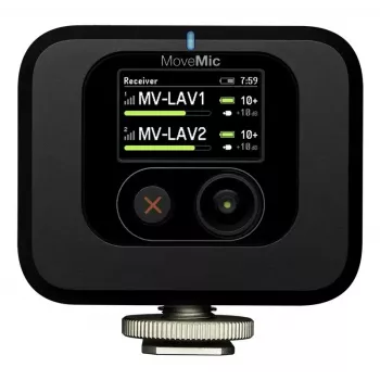 Shure MV88+W-KIT-Z6 draadloze stereomicrofoon met camerahouder-ontvanger