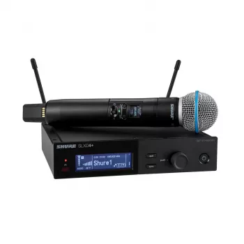 Shure SLXD24+E/B58 draadloze microfoon met Beta 58A capsule