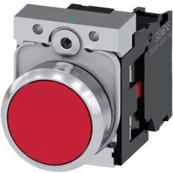 Siemens 3SU1150-0AB20-1CA0 SIRIUS ACT keuzeschakelaar, 22mm, 2-stand, 1NO, zwart