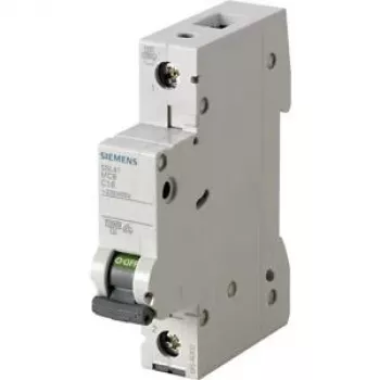 Siemens 5SL4108-6 1-polige 8A B-karakteristiek MCB 230/400V 6kA