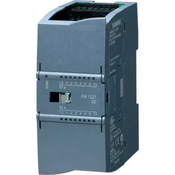 Siemens 6ES7221-1BH32-0XB0 SIMATIC S7-1200 SM 1221 digitaal ingangsmodule, 16 DI, 24 V DC, sink/source, schroefklemmen