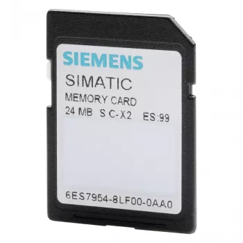 Siemens 6ES7954-8LF04-0AA0 SIMATIC S7 geheugenkaart 24 MB voor S7-1x00 CPU