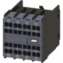 SIEMENS hulpschakelaarblok 2NO+2NC, maat S00/S0, schroefklemmen, 3RH2911 serie 3RH29112GA22