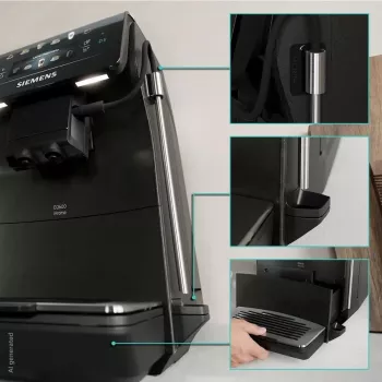 Siemens EQ600 iAroma TP603E08 15 bar espressomachine
