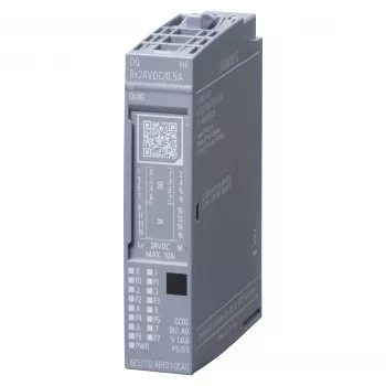 Siemens SIMATIC ET 200SP digitaal uitgangsmodule DQ 8x24VDC 6ES7132-6BF01-0CA0