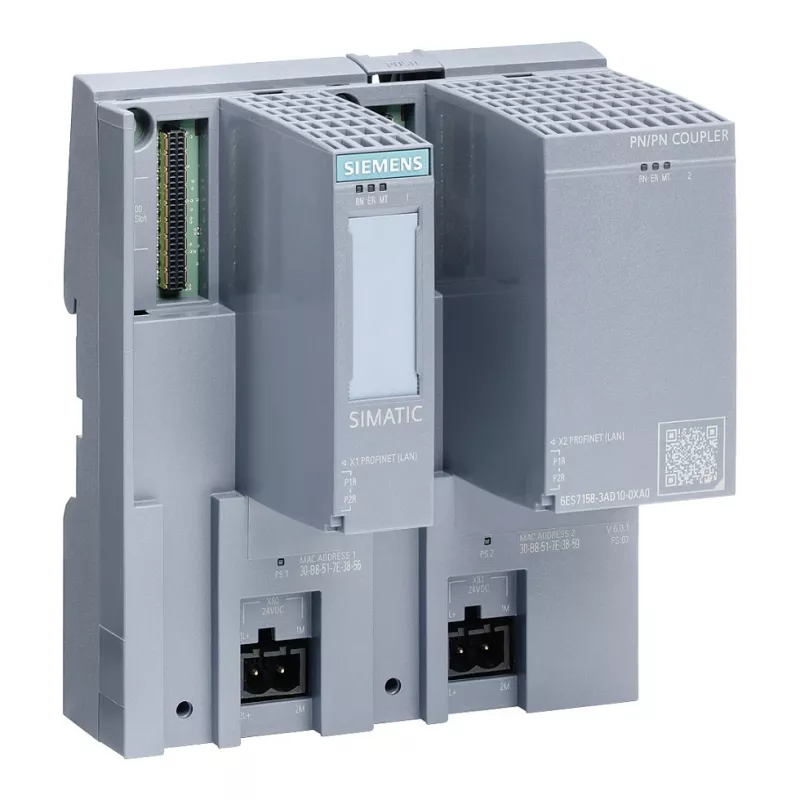 SIEMENS SIMATIC PN/PN Coupler 6ES7158-3AD10-0XA0 | PROFINET IO-koppelaar voor netwerkkoppeling