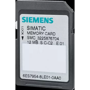 SIEMENS SIMATIC S7 geheugenkaart 24MB Flash voor S7-1200/S7-1500/SINAMICS (6ES7954-8LE03-0AA0)
