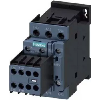 SIEMENS SIRIUS 3RT2028-1AP04 magneetschakelaar, 3-polig, 38 A, 230 V AC spoel, 18,5 kW