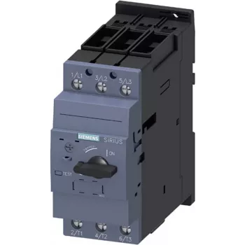 SIEMENS SIRIUS 3RV2031-4WA10 motorbeveiligingsschakelaar, 2,2-3,2 A, klasse 10, 690 V AC, 3-polig, schroefklem
