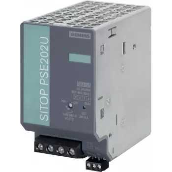 Siemens SITOP PSU8600 buffer module 6EP1961-3BA21, 24 V DC, 100 W, 200 ms, condensatorgebaseerd, DIN-rail