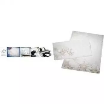 SIGEL DU250 kerst hout DL enveloppen, 90 g/m², zelfklevend, 25 stuks