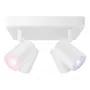 SIGNIFY WiZ IMAGEO 4-spot plafondspot vierkant tunable white & color wit