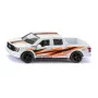 SIKU Ford F-150 Raptor 1:55 spuitgiet modelauto wit/oranje