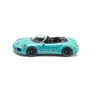 SIKU Porsche 911 Turbo S Cabriolet Turquoise/Zwart Die-Cast Modelauto 1:55