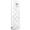 Silicon Power 16GB USB 2.0 flashdrive, intrekbaar design zonder dop, wit
