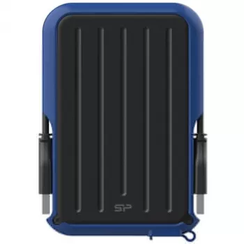 Silicon Power Armor A66 1TB externe harde schijf USB 3.2 Gen 1, robuust, IPX4 spatwaterdicht, zwart met rode accenten