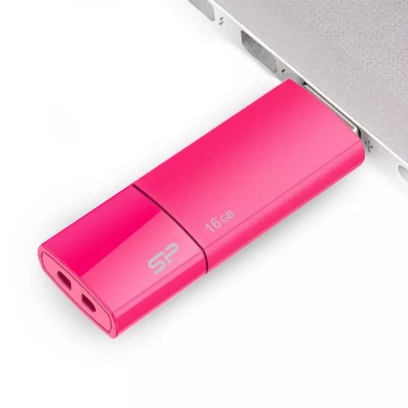 Silicon Power Ultima U05 16GB USB-stick, roze (SP016GBUF2U05V1H)