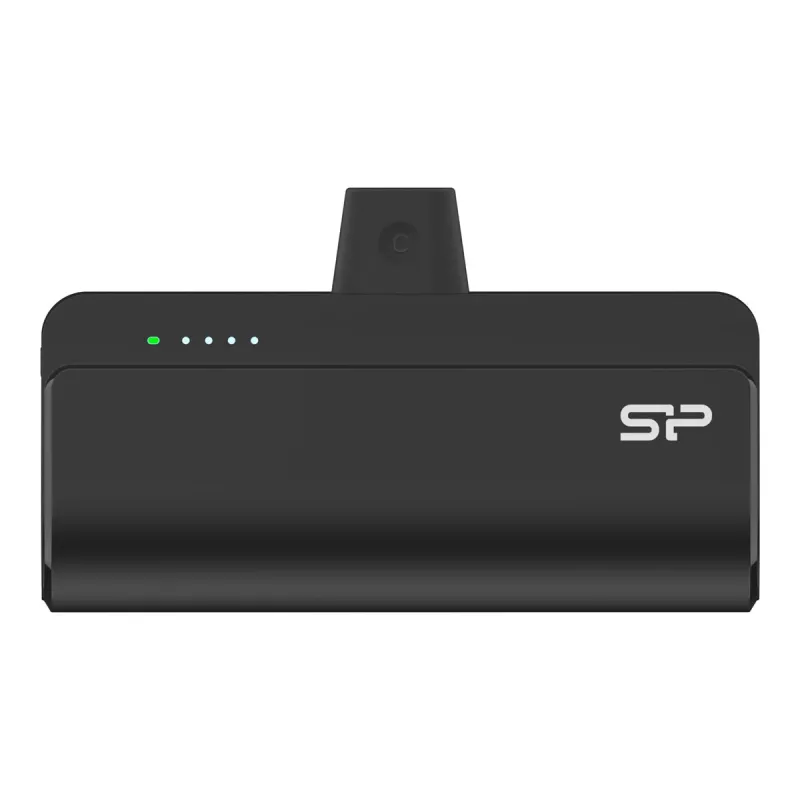 Silicon Power QD50 powerbank, 5000 mAh, USB-C, zwart (SP5K0MAPBKQD500K)