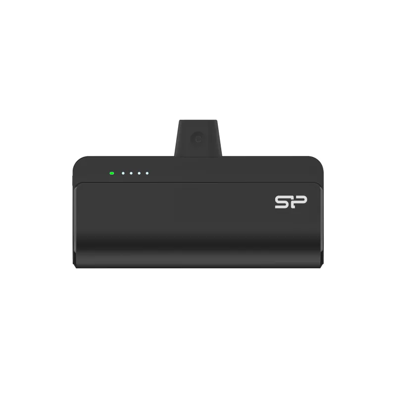 Silicon Power QD50 powerbank, 5000 mAh, USB-C, zwart (SP5K0MAPBKQD500K)
