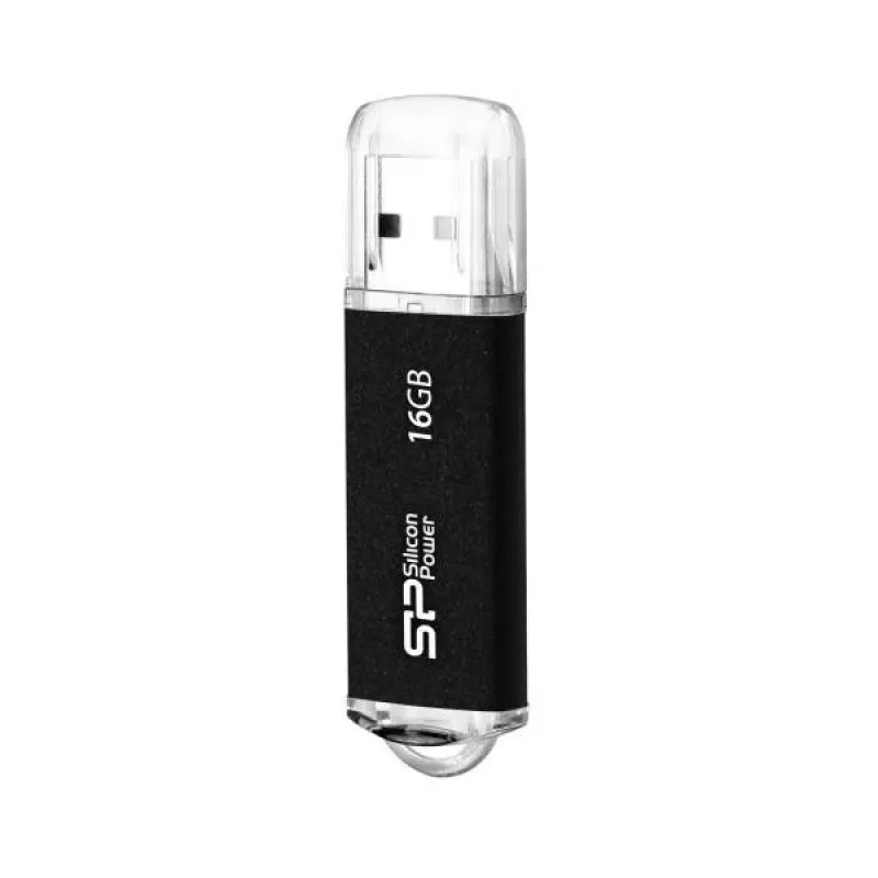 Silicon Power Ultima II USB-flashdrive 16 GB USB Type-A 2.0 zwart