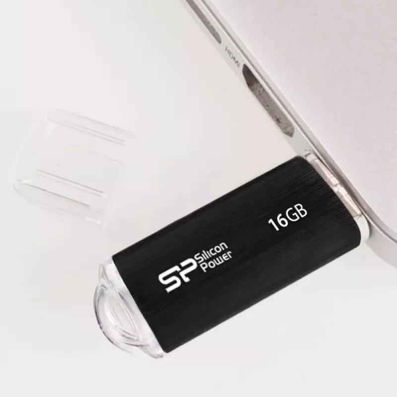 Silicon Power Ultima II USB-flashdrive 16 GB USB Type-A 2.0 zwart