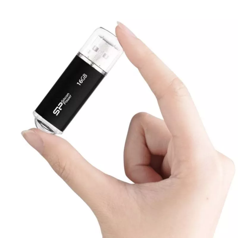 Silicon Power Ultima II USB-flashdrive 16 GB USB Type-A 2.0 zwart
