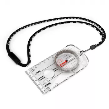 Silva 3NL-360 Baseplate-kompas 360° met lichtmarkeringen en vergrootglas