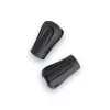 Silva Rubber Paws rubberen tips voor trekkingstokken - zwart - 1 paar