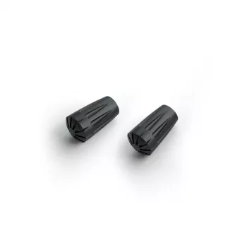Silva Running & Trekking Rubber Paws stokpunten (paar) - zwart, 11-12 mm