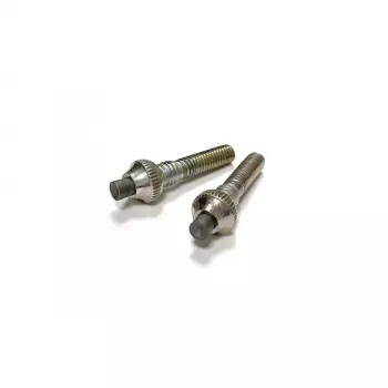 Silva wolfraamcarbide wandelstoktips (paar) - universele schroefvervanging