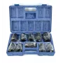 SILVER impact dopsleutelset 1 inch 10 stuks 17-41mm