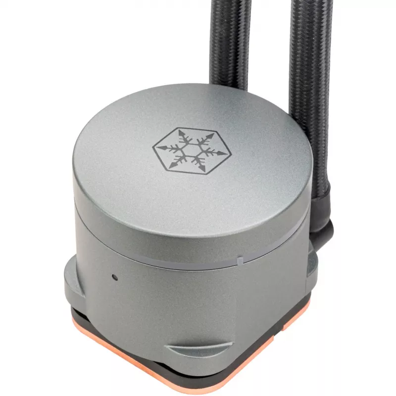 SilverStone Hailstone 360 zwart all-in-one vloeistof-CPU-koeler 360mm ARGB